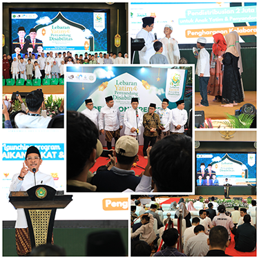 Kemenag, BAZNAS, LAZ Bagikan 2 Juta Paket Bingkisan Kepada Yatim dan Penyandang Disabilitas