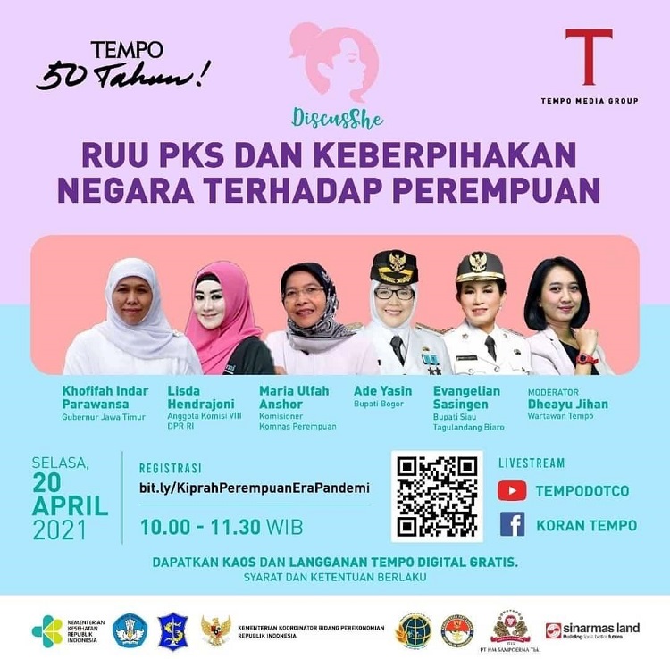 Lisda Hendrajoni, Masuk dalam 50 Perempuan Indonesia Paling Berpengaruh Versi Tempo lisda.jpg